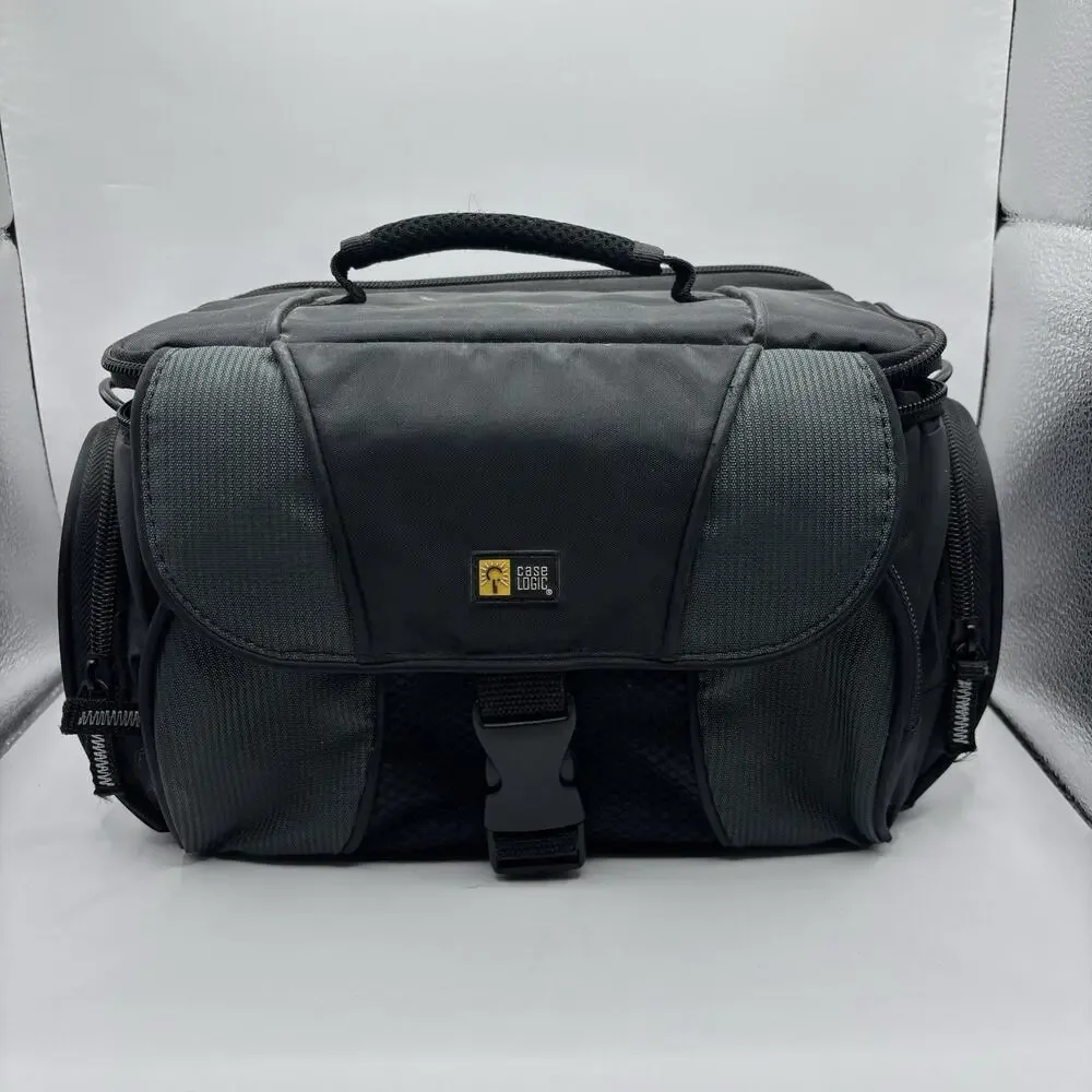 Minolta Maxxum 400si 35mm Film SLR Camera Tamron 28-200mm Lens Case Logic Bag